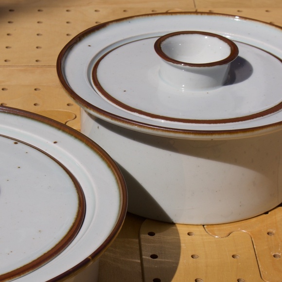 Dansk Design Denmark Midcentury Brown Mist 1.75QT Casserole W/ Lid - Picture 1 of 16